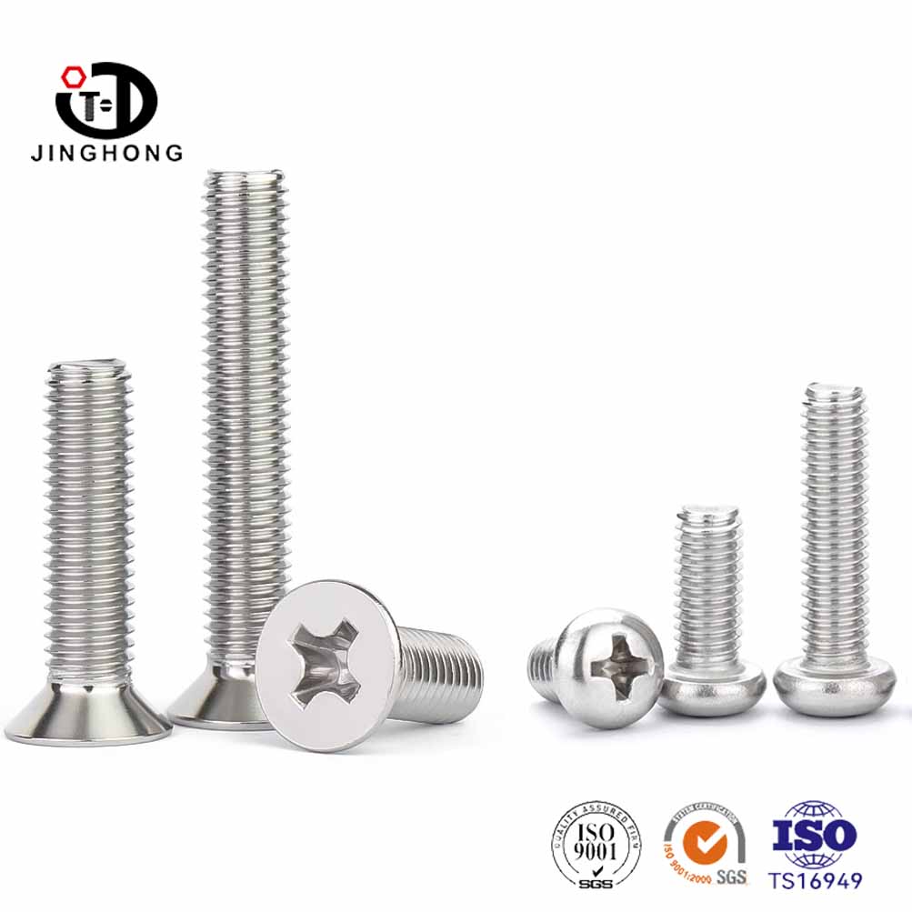 ความแตกต่างระหว่างสกรู countersunk และสกรูแพนคืออะไร?