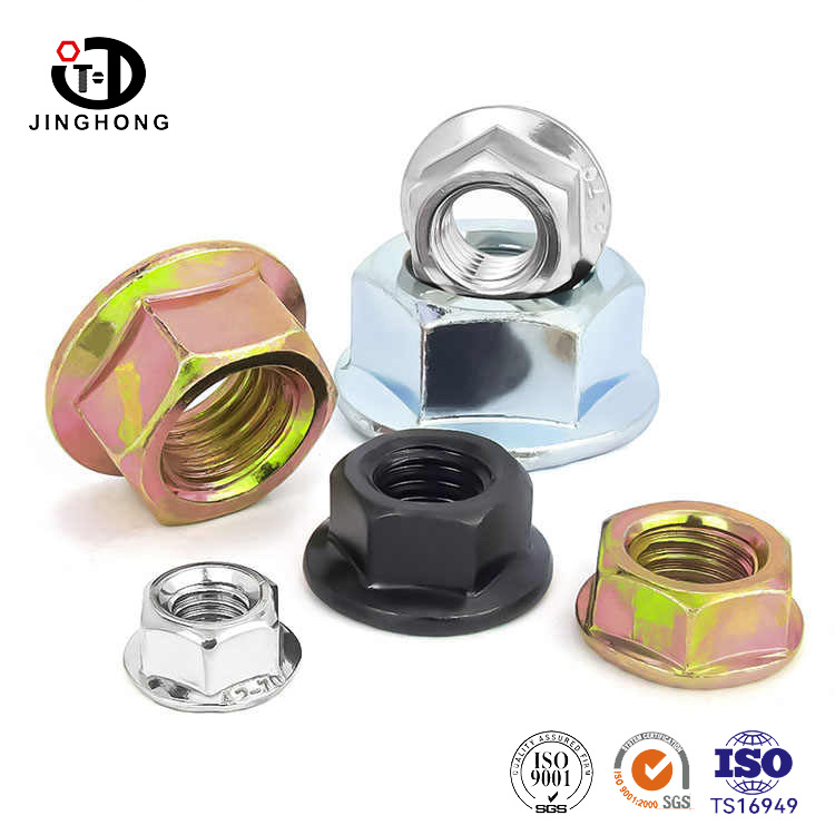 DIN 6923 เนื้อหน้าแปลน Hex