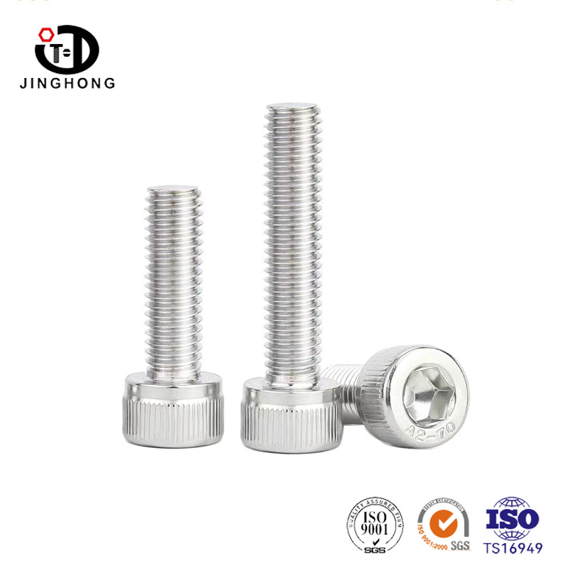 DIN912 สลักเกลียวหัวหกเหลี่ยมสแตนเลส