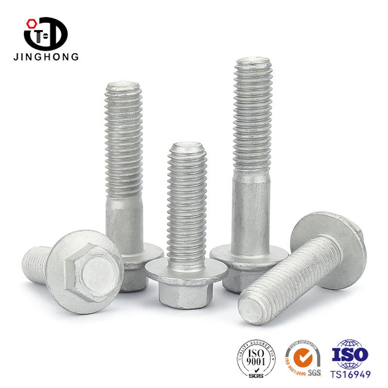 สลักเกลียว Dacromet Screw Flange Hex