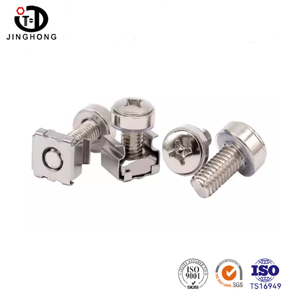 สกรูรวมมงกุฎสเตนเลสสตีลหัวแฉก Phillips