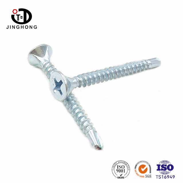 พลาสเตอร์บอร์ด drywall สกรูเจาะตัวเอง